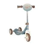 Fluxx - trottinette 3 roues easy pour les enfants d�s 2 ans - bleu vintage