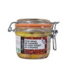 Foie gras de canard entier au cognac igp sud - ouest bocal 125g