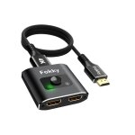 Fokky - switch hdmi 4k 60hz splitter bidirectionnel commutateur hdmi 1 entre 2 sorties 1m