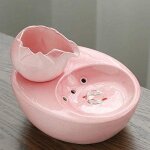 Fontaine  chat cramique distributeur deau lotus filtration automatique dcoration poisson sant des ...