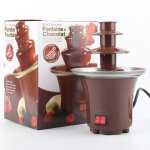 Fontaine  chocolat maison mlangeur de chocolat