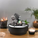 Fontaine dintérieur - sikhi - zenlight - bouddha amovible - Éclairage led - circuit fermé h21 cm Fontaine dintérieur - sikhi - zenlight - bouddha amovible - Éclairage led - circuit fermé h21 cm