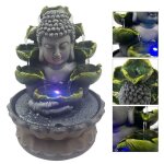 Fontaine dintrieur avec clairage rvb table de bouddha fontaine cascade fengshui mditation dcoration intrieure ...