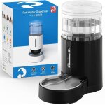 Fontaine � eaupour chatsavec bol en acier inoxydable4 ldistributeur automatique ultra silencieuxsans ...