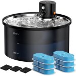 Fontaine a eau chat sans fil:fontaine  eau pour chat  pile - 32l fontaine eau chat avec detecteur de ...