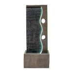 Fontaine de jardin cascade lectrique  harmony falls  extrieure led pompe