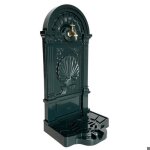 Fontaine de jardin à poser source en fonte daluminium patinée vert avec robinet fonctionnel en laiton ... Fontaine de jardin à poser source en fonte daluminium patinée vert avec robinet fonctionnel en laiton ...