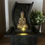 Fontaine led mur deau edenwall