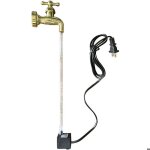 Fontaine de robinet invisible magique avec bec coulissant pour extrieur dcoration de jardin couleurs ...