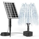 Fontaine solaire diy 3. 5w solaire flottant ext�rieur fontaine 2025 nouveau pompe bassin solaire avec ...