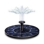 Fontaine solaire - kkmoon - pompe  eau solaire pour bassin - piscine - dcoration de jardin