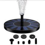 Fontaine solaire - pompe  eau solaire - excute automatiquement - pr fontaine bassin de jardin piscine ...