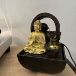 Fontaine de table bouddha zenith pour lintrieur