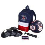 Kit de football - paris saint - germain - ballon + sac + pompe + brassard + cnes - taille 5 - officiel ...