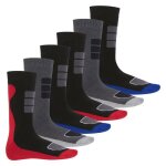 Footstar chaussettes d?hiver pour homme (lot de 6) chaussettes en tissu ponge avec effet thermique - ...