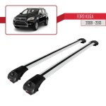 Pour ford kuga 2008 - 2013 barres de toit ace - 1 railing porte - bagages de voiture / gris