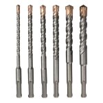 Foret betonforet sds - 160mm - 6 pcs - 4 pointes en carbure accessoire marteau burineur - pour percer ... Foret betonforet sds - 160mm - 6 pcs - 4 pointes en carbure accessoire marteau burineur - pour percer ...