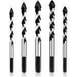 Foret carbure de tungstene lot de 5 foret diamant en carbure de tungstne pour carreaux de cramique bton ...
