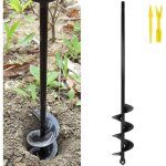 Foret hlicodal pour perceuse de jardin outil de creusement pour plantes pour forage foret  tarire ...