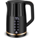 Forme bouilloire electrique inox 17l contrle de temprature rglable 40 - 100c i led affichage de la ...