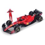 Formule 1 ferrari sf23 avec figurine charles leclerc 2023 1 / 24 mtal burago