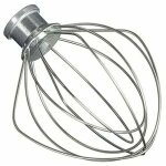 Fouet en fil dacier inoxydable compatible avec kitchenaid k45ww wp9704329 ksm150 ksm160 k45 ksm90 accessoire ...