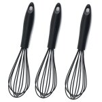 Fouet en silicone - fouets de cuisine rsistants  la chaleur pour ustensiles de cuisine antiadhsifs ...