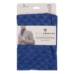Foulard toucher coton bleu 60x180 cm homme bill tornade Foulard toucher coton bleu 60x180 cm homme bill tornade
