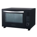 Four lectrique numrique  commande tactile avec 10 programmes prdfinis porte double vitre tournebroche ...