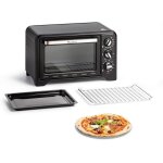 Four lectrique posable 19 lcompactchaleur tournante6 modes de cuissonthermostat rglable jusqu? 240cminuteu ...