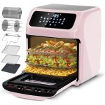 Four friteuse � air chaud - ysfmode - 12l - 1800w - 360� - 12 fonctions