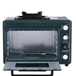 Four � gaz - duoku - feu r�glable - r�chaud de camping � gaz portable 2 en 1 - minuterie de 60 minutes ...