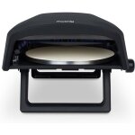 Four  gaz pour pizza gino640inoxsurface de 32cm rotative  360 degrspierre en cordiritejusqu? 500cpieds ...