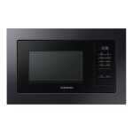 Four  micro - ondes encastrable samsung mg23a7013ca / ol 6 niveaux de puissance 23 l 800 w acier inoxydable ...