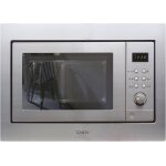 Four micro - ondes int grable gril 20l 800 / 1000w niche 38cm inox