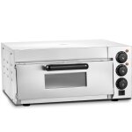 Four  pizza - duoku - fy - ep - 1 - acier inoxydable - 16 po - polyvalent - temprature 350?