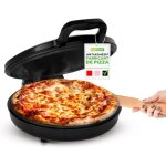 Four � pizza �lectrique 1500w - appareil de cuisson antiadh�sif �30 cm - pr�pare pizzas maison ?ufs tartines ...