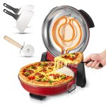 Four � pizza �lectrique 305 mm - vevor - cuiseur � pizza 1200 w - 5 modes de contr�le de la temp�rature ...
