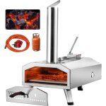 Four  pizza d?extrieur capacit 12 poucesfour  granuls et  gaz portableavec pierre  pizza en cordirite ...