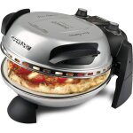 Four  pizza g3 ferrari - limited edition - 31cm - 1200 watt - plaque en pierre rfractaire - gris / ...