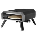 Four  pizza gaz extrieur - royal gourmet - barbecue  pizza de 4 kw avec pierre pizza de dia 33 cm ...