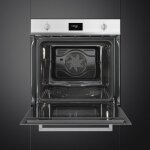 Four pyrolyse - smeg - 70l - chaleur tournante - classe a + - blanc