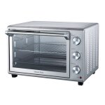 Four de table lectrique 46l avec tournebroche porte double vitre 6 modes multi fonction programmable ...