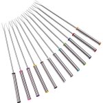 Fourchettes � fondue - yyv - 24 cm - acier inoxydable - r�sistant � la chaleur - 12 pi�ces