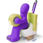 Fournitures de bureau - dvidoir de ruban amusant - porte accessoires de bureau rigolo et sympa avec ...