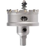Fraise  trous en carbure de tungstne de 50 mm foret de scie cloche tct pour acier inoxydable tle mtal ...