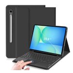 Fran�ais clavier pour samsung galaxy tab s10 lite / s10 fe 10. 9 / s9 fe 10. 9 / s9 11 �tui clavier d�tachable ...