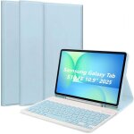 Franais clavier pour samsung galaxy tab s10 lite / s10 fe 10. 9 / s9 fe 10. 9 / s9 11 clavier sans fil ...