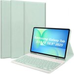Fran�ais clavier pour samsung galaxy tab s10 lite / s10 fe 10. 9 / s9 fe 10. 9 / s9 11 clavier sans fil ...