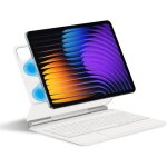 Franais tui clavier magntique intelligent pour xiaomi mi pad 6s pro (2024) 124 pouces avec rtroclairage ...